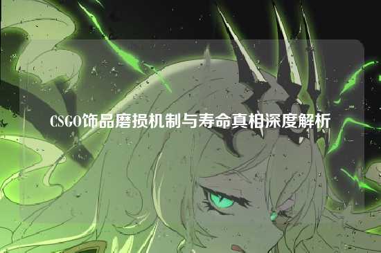 CSGO饰品磨损机制与寿命真相深度解析