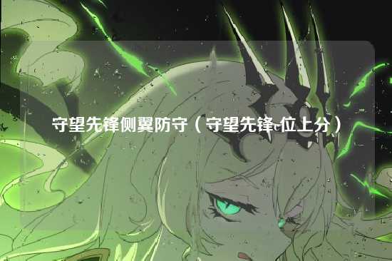 守望先锋侧翼防守(守望先锋c位上分)